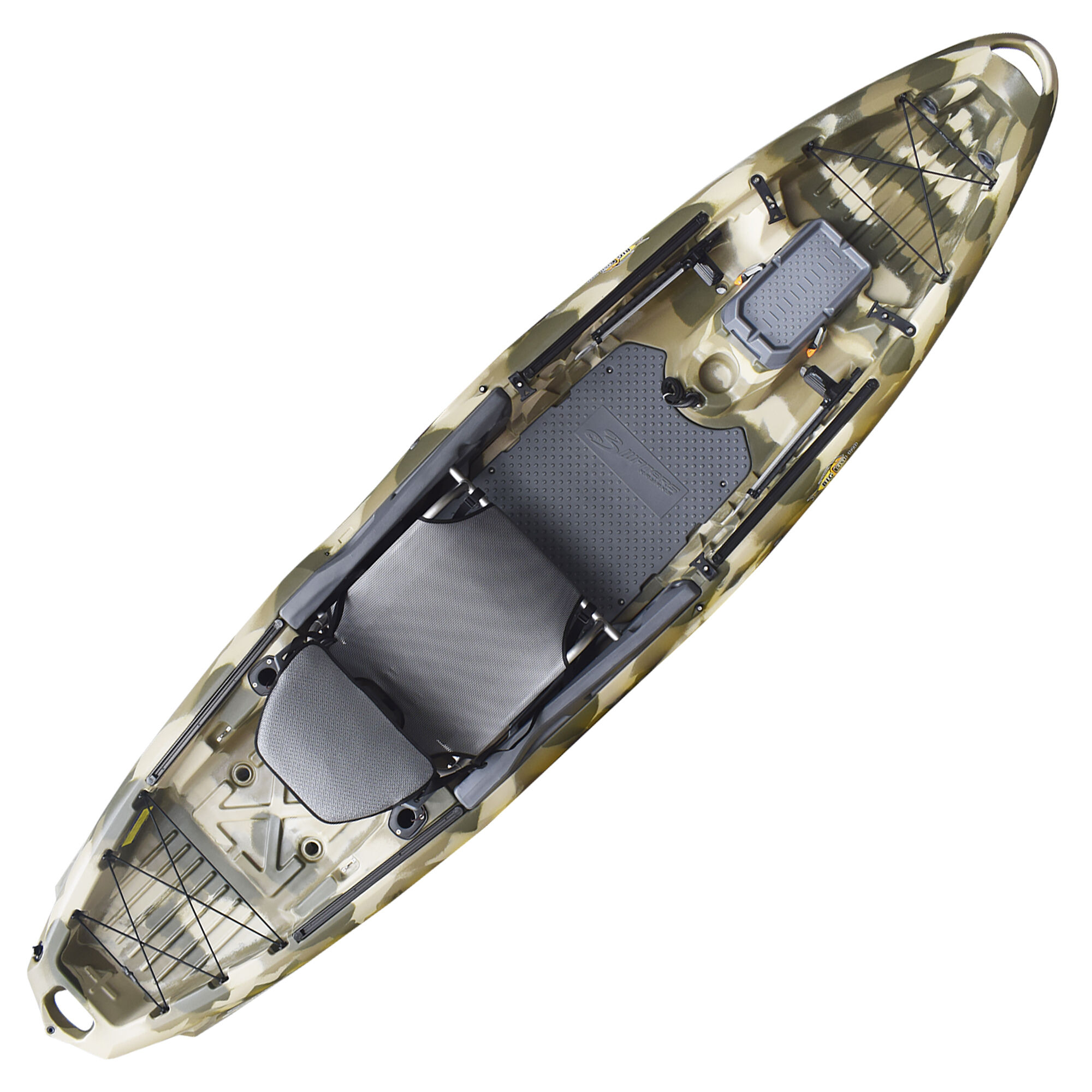 3 Waters 12' Big Fish Kayak Terra Camo