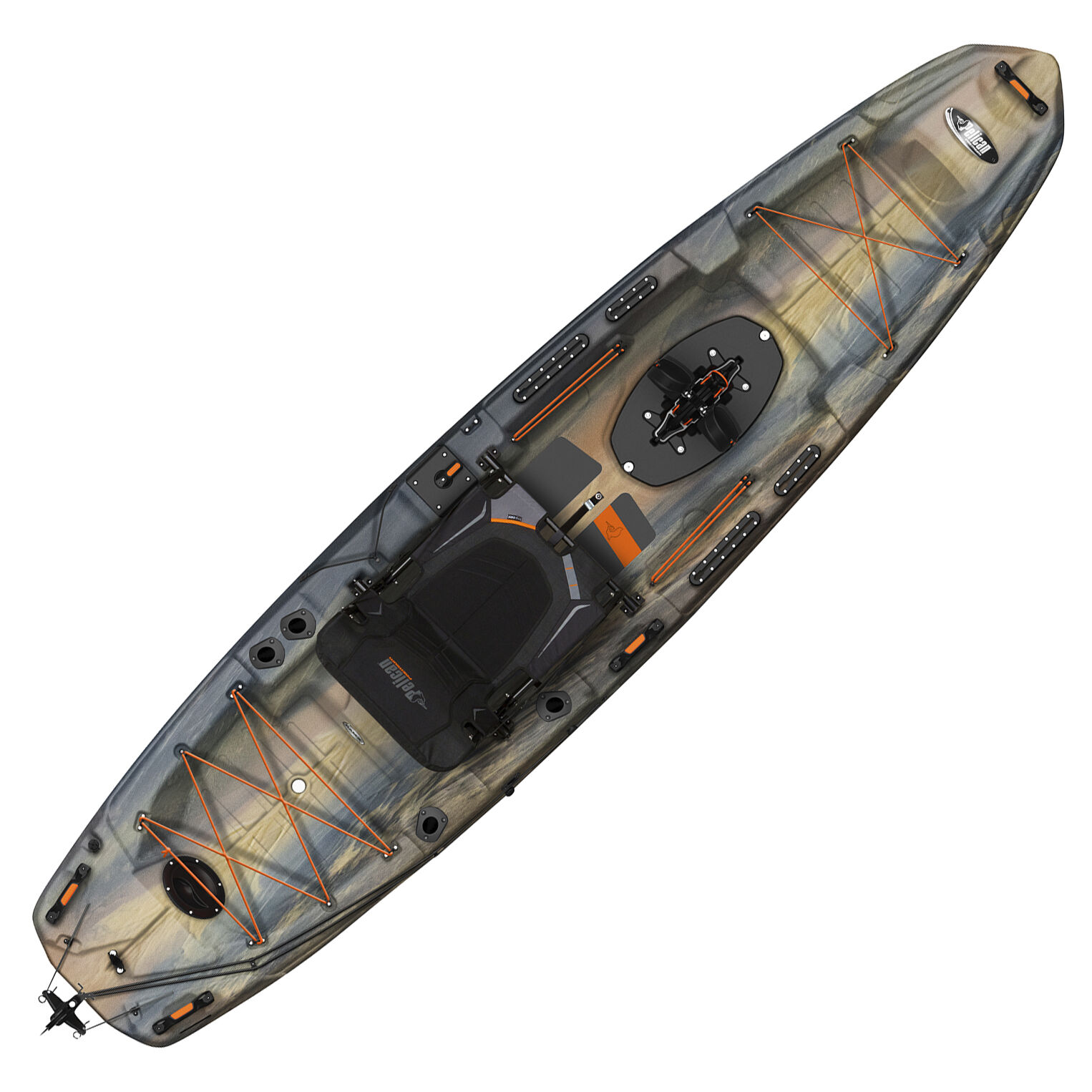 Pelican The Catch 130 HyDryve Pedal Kayak Sand