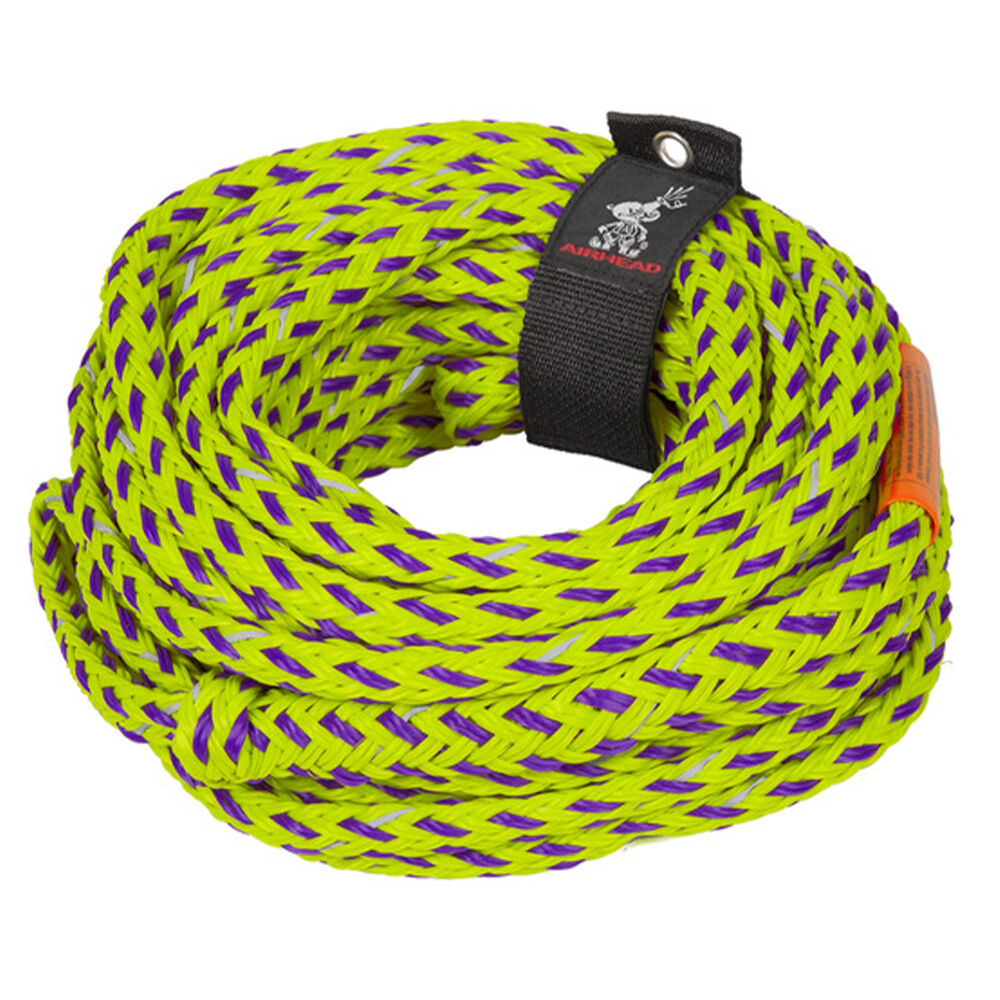 Airhead Safety Floating 6-Person Towable Rope Yellow