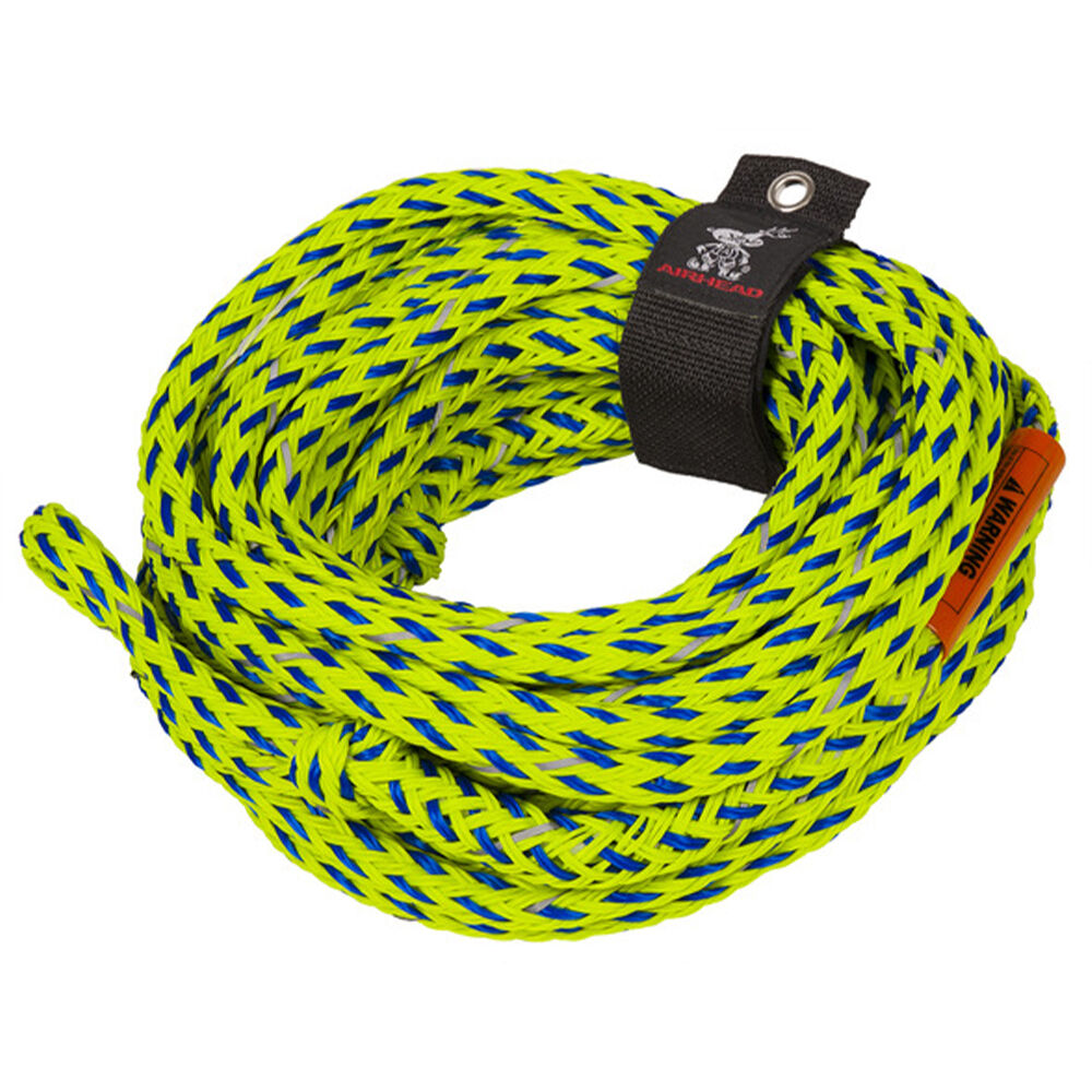 Airhead Safety Floating 4-Person Towable Rope Yellow