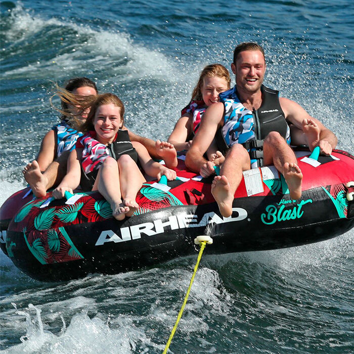 Airhead Blast 4-Person Towable Tube 3 Airhead Blast 4-Person Towable Tube