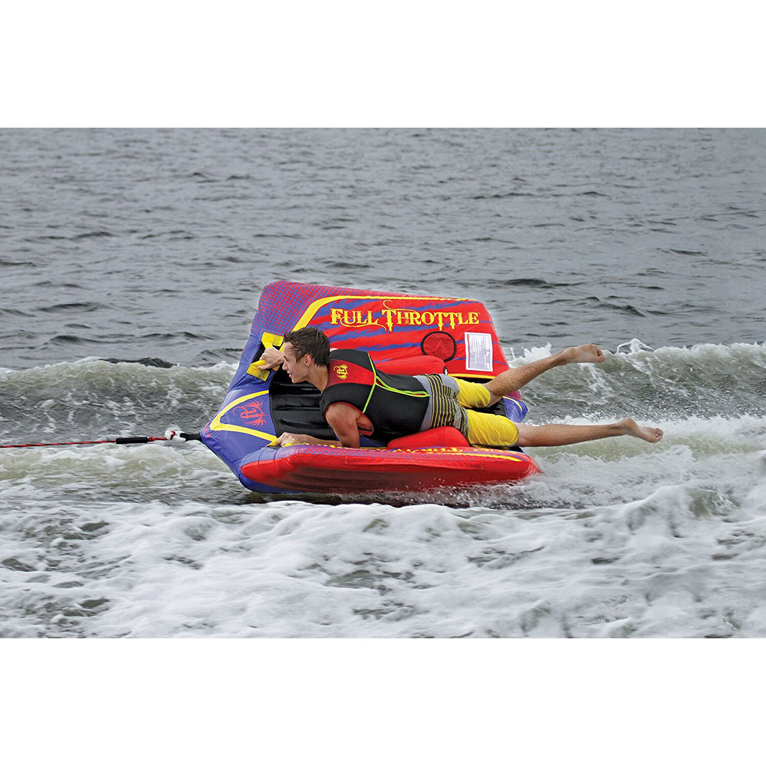 Full Throttle Speed Ray 1 Towable Tube