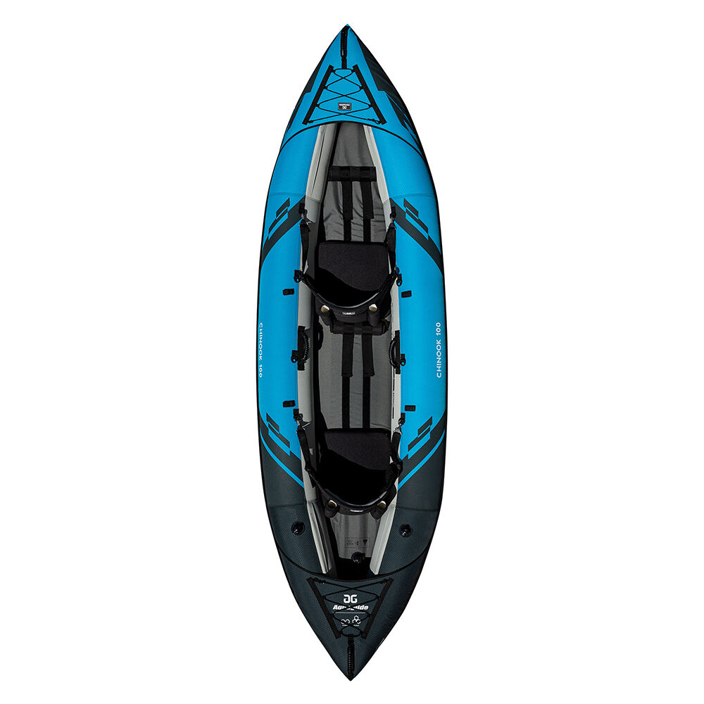 Aquaglide Chinook 100 Inflatable Kayak Blue/Black