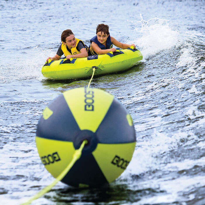 Gladiator Victory 1-Person Towable Tube with Booster Ball & 60' Tow Rope