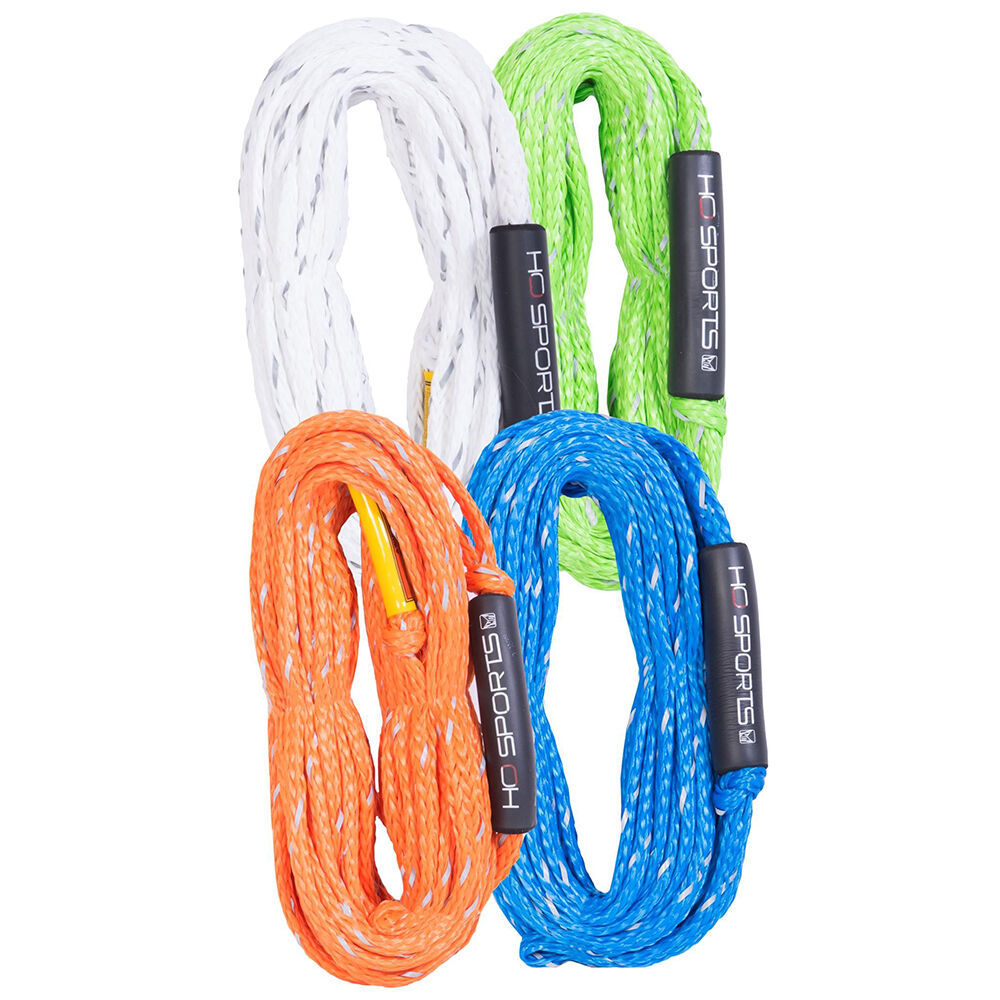 HO Sports 2K Safety 2-Person Towable Tube Rope, Sold Individually Green
