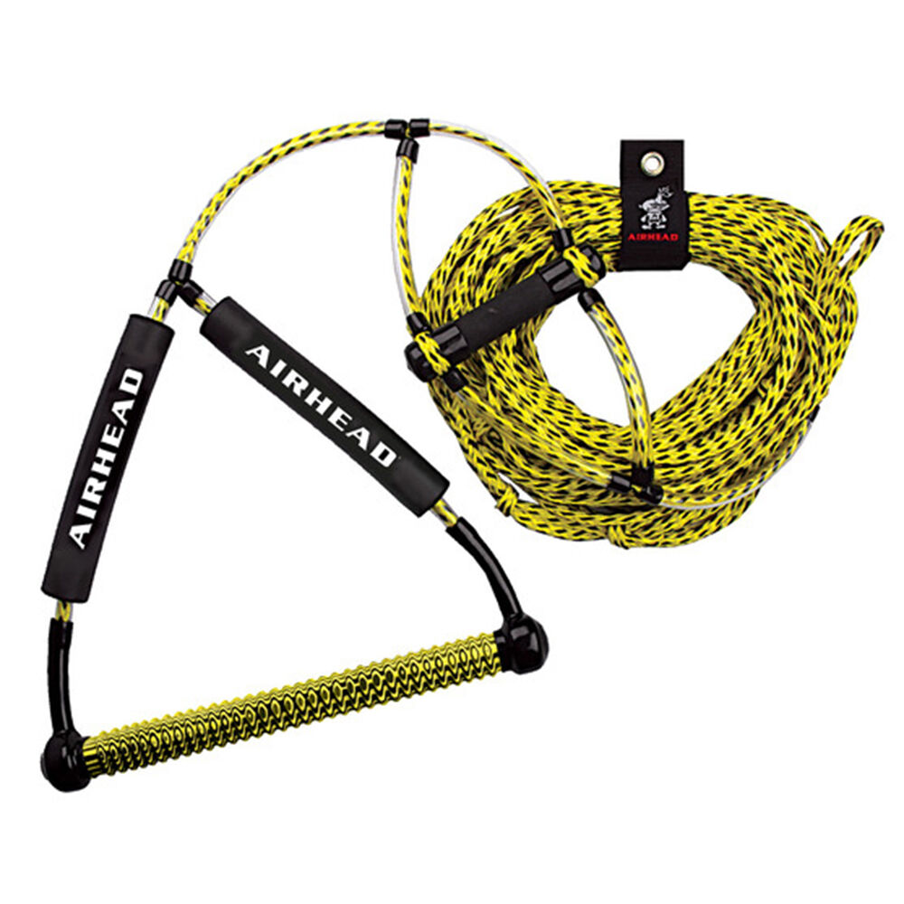 Airhead Wakeboard Rope with Trick Handle Red