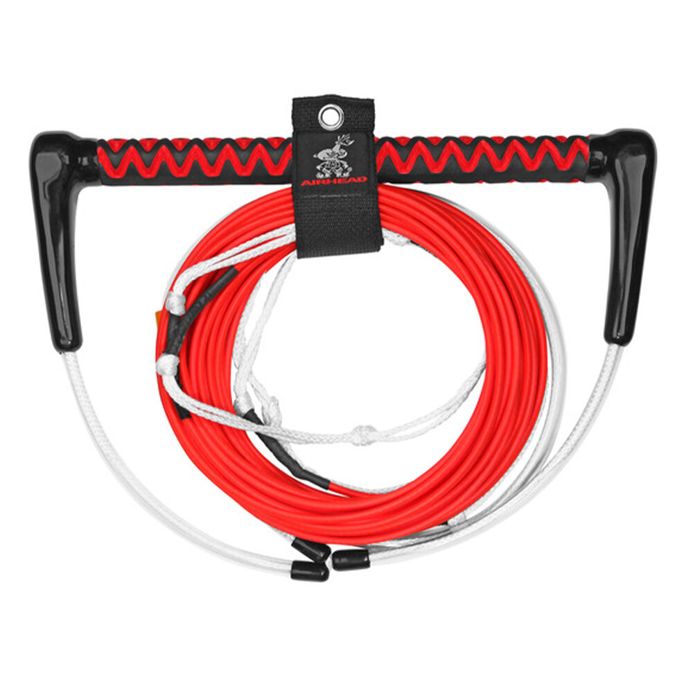 Airhead Dyneema Fusion Wakeboard Rope and Handle Red