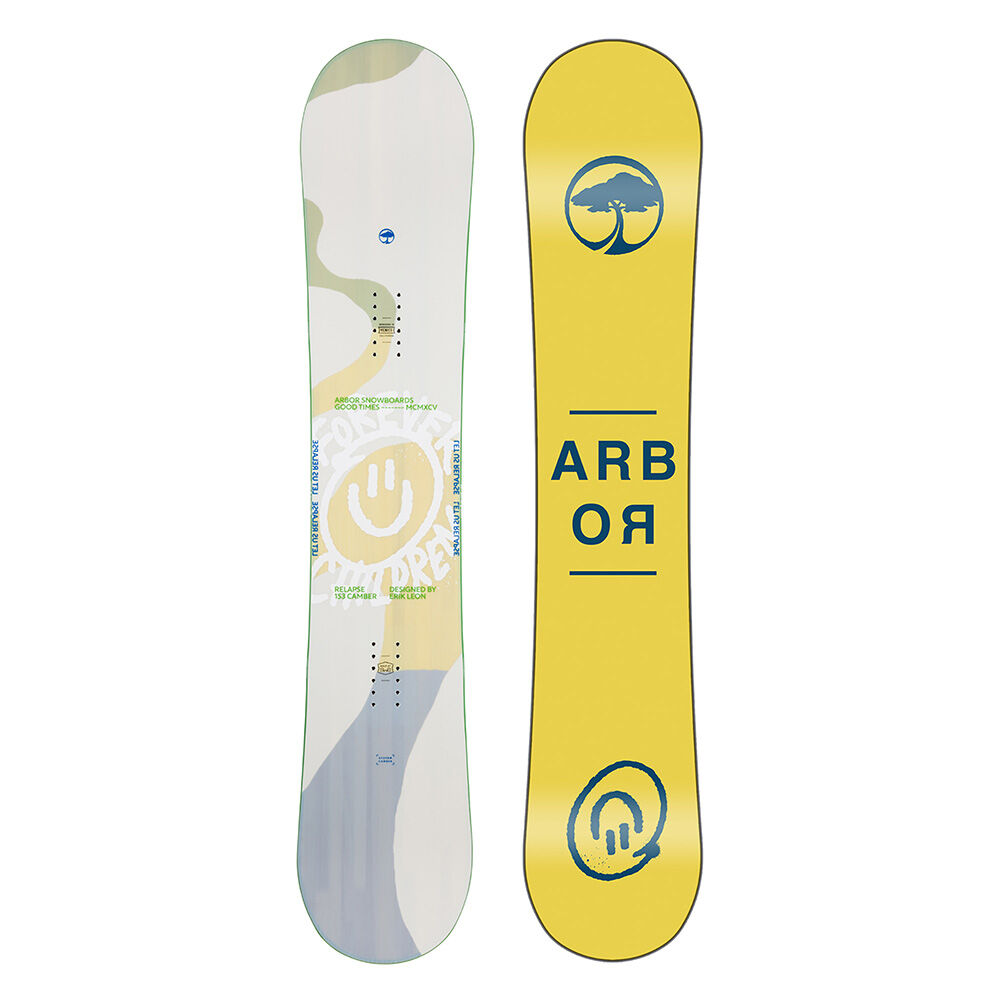 Arbor Relapse Snowboard by Erik Leon