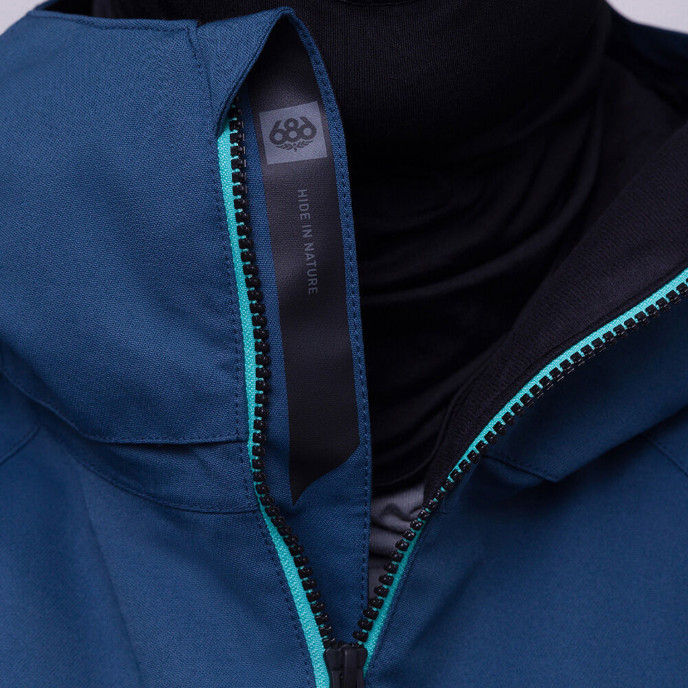 686 Renewal Insulated Anorak Jacket White Orion Blue 7 686 Renewal Insulated Anorak Jacket White Orion Blue