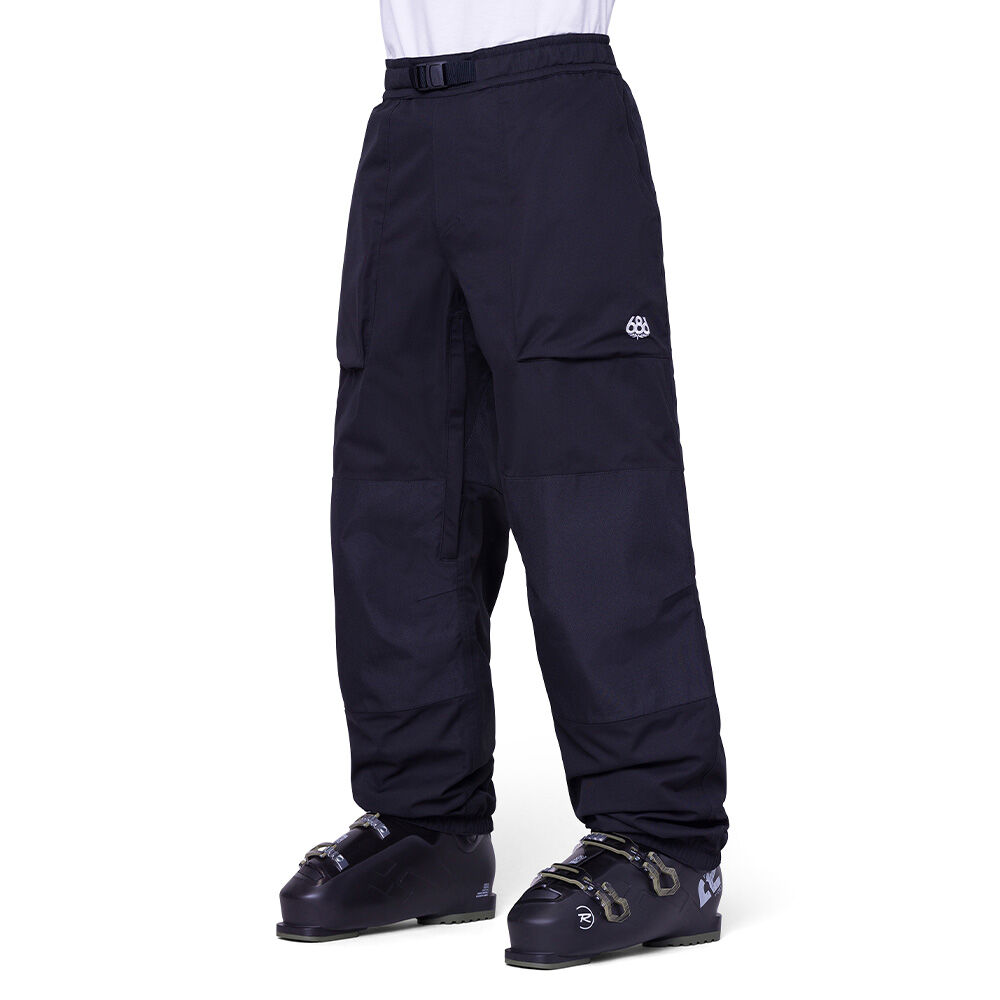 686 Men's 2.5L Ghost Snowboard Pants Black