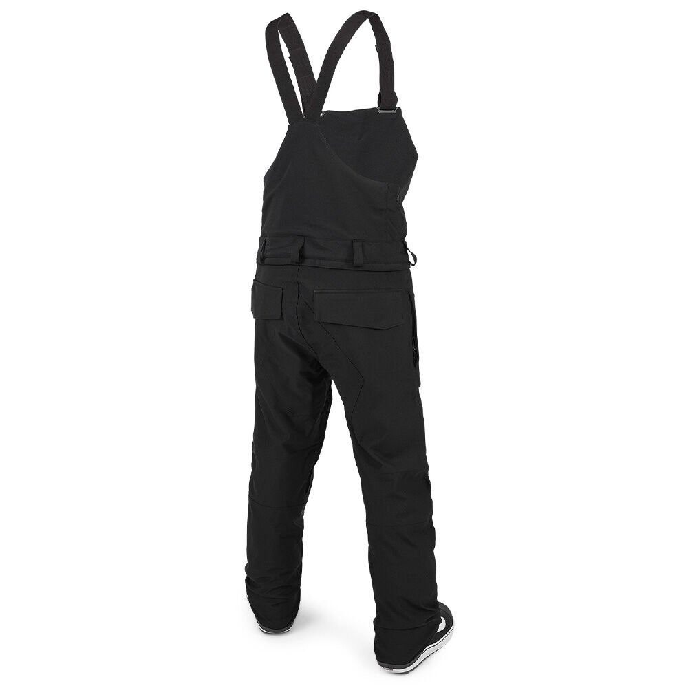 Volcom Men's Roan Bib Overalls Black