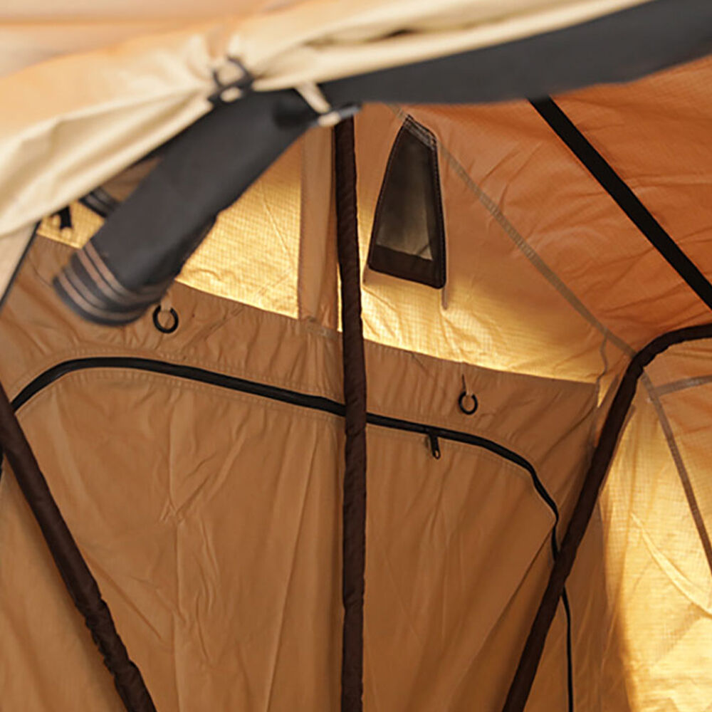 Trustmade Wanderer Softshell Rooftop Tent, Beige / Army Green 3 Trustmade Wanderer Softshell Rooftop Tent, Beige / Army Green