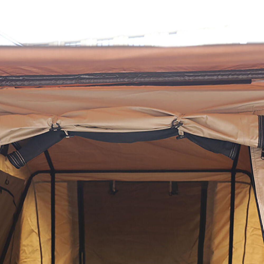 Trustmade Wanderer Softshell Rooftop Tent, Beige / Army Green 4 Trustmade Wanderer Softshell Rooftop Tent, Beige / Army Green