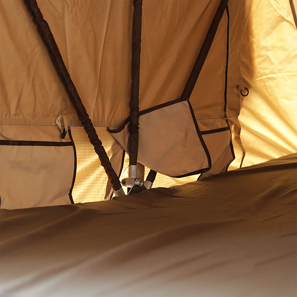 Trustmade Wanderer Softshell Rooftop Tent, Beige / Army Green 5 Trustmade Wanderer Softshell Rooftop Tent, Beige / Army Green