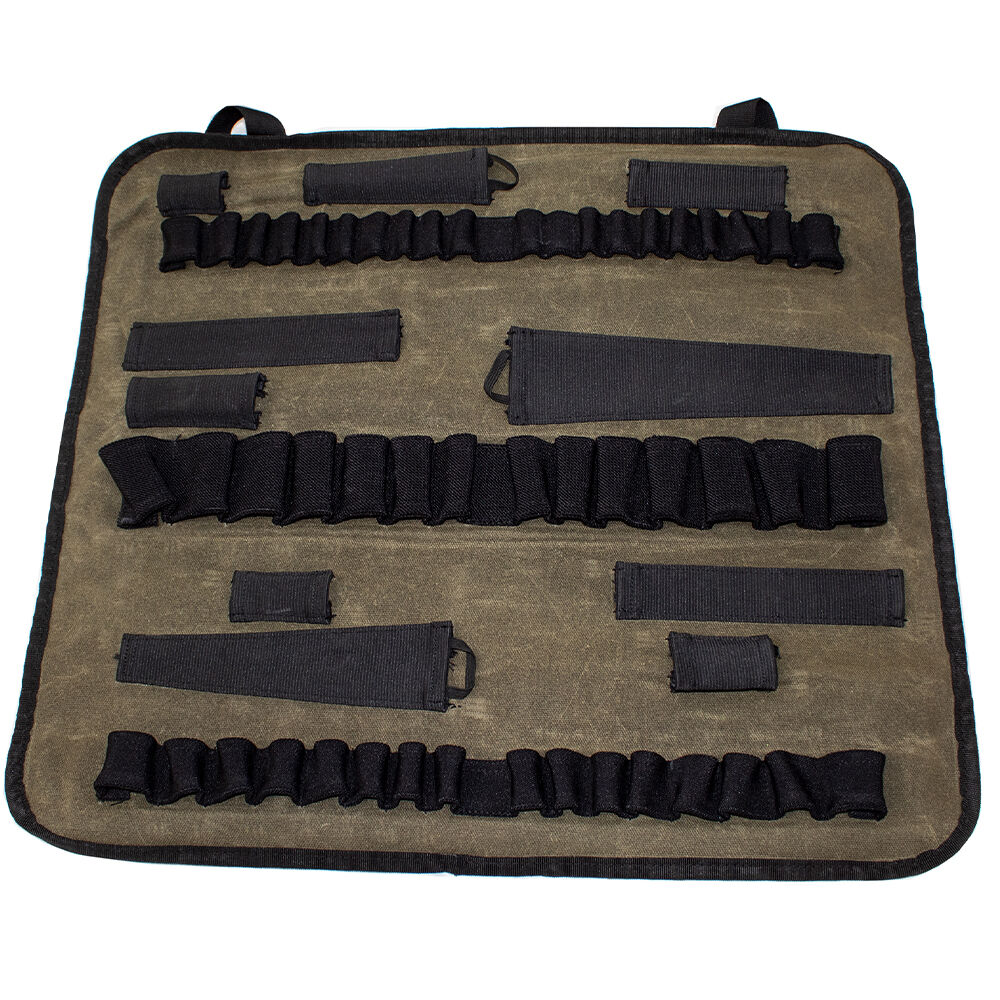 Overland Vehicle Systems Rolled Bag Socket Organizer, #16 Waxed Canvas