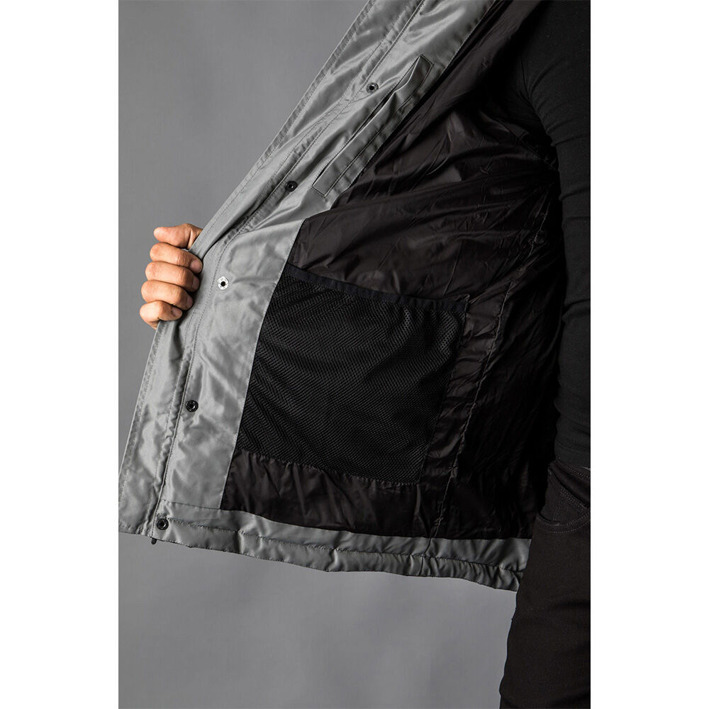 Chamonix Monchu Quilted Baffle Parka Men's Jacket Black/Grey Medium 6 Chamonix Monchu Quilted Baffle Parka Men's Jacket Black/Grey Medium