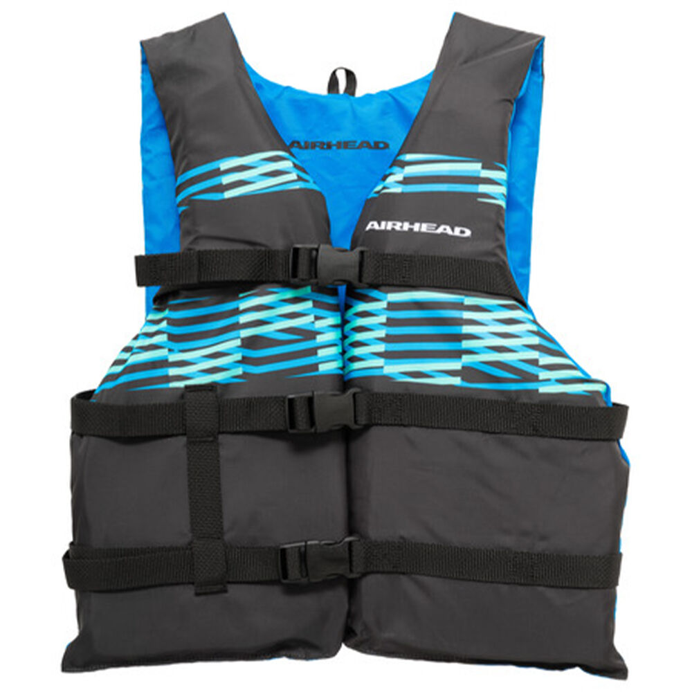 Airhead Youth Element Open-Sided Life Vest Black/Blue