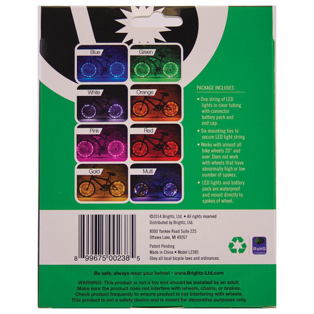 Wheel Brightz™, Green 3 Wheel Brightz™, Green
