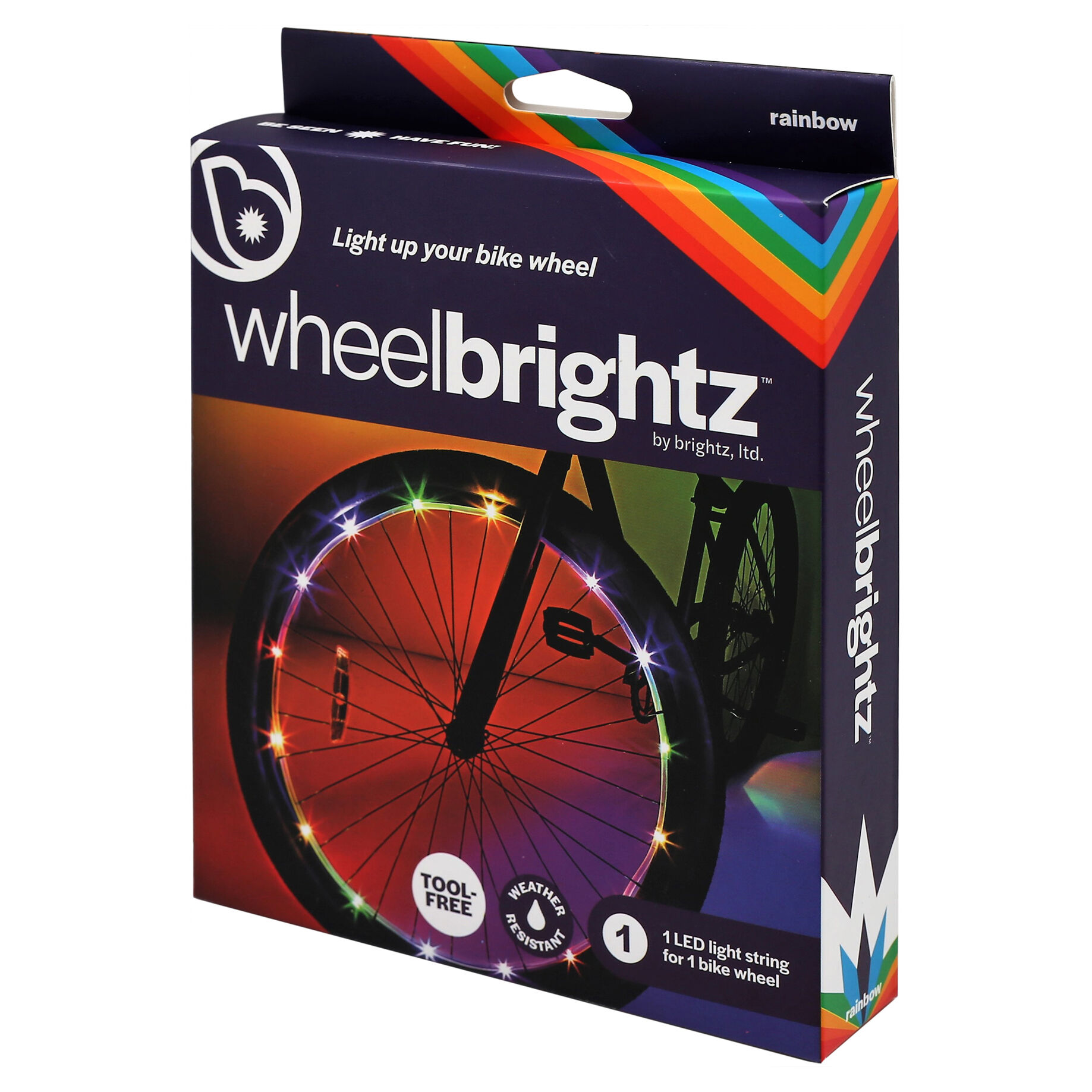 Wheel Brightz Rainbow Bicycle Light 3 Wheel Brightz Rainbow Bicycle Light