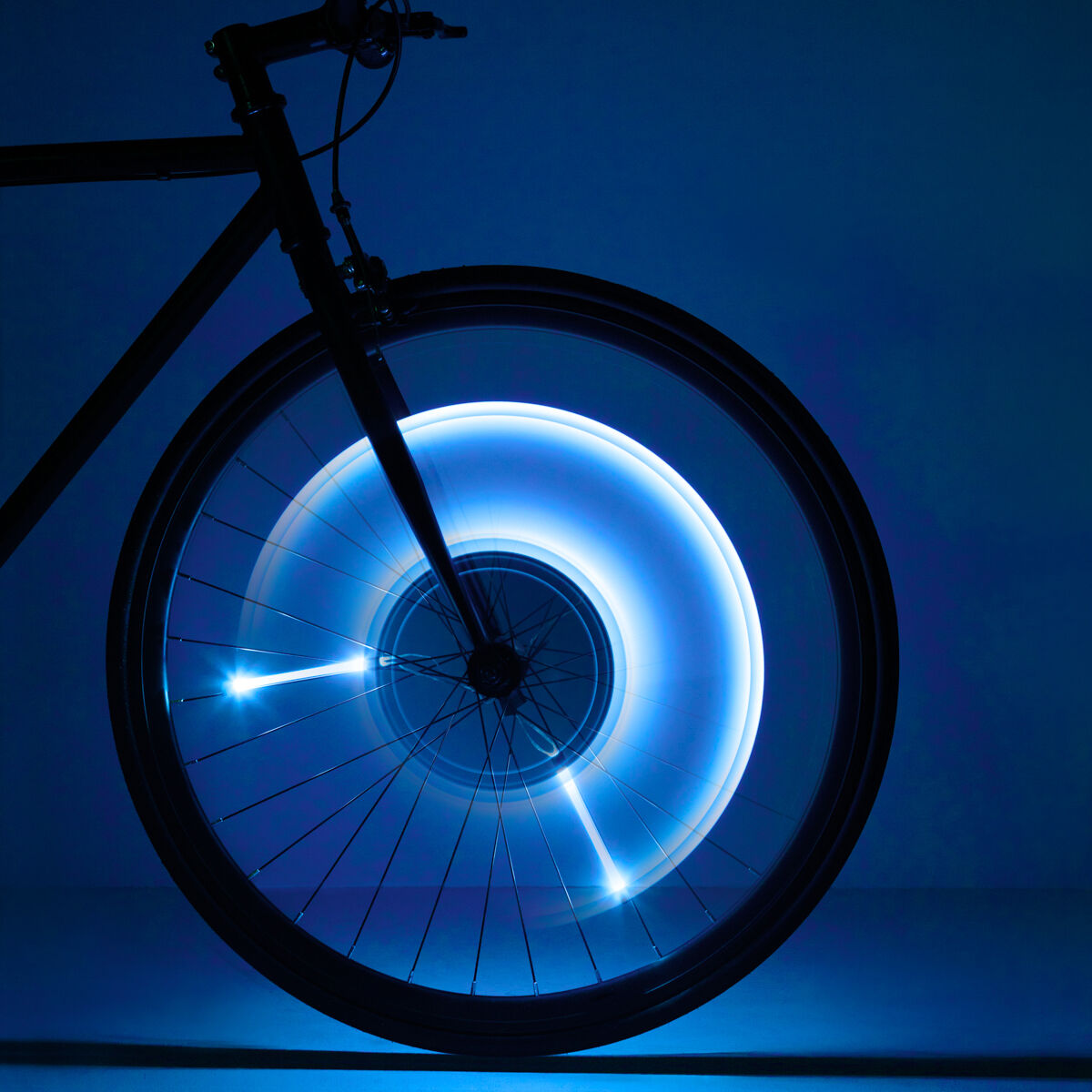 Spin Brightz Bicycle Spoke Lights, Blue