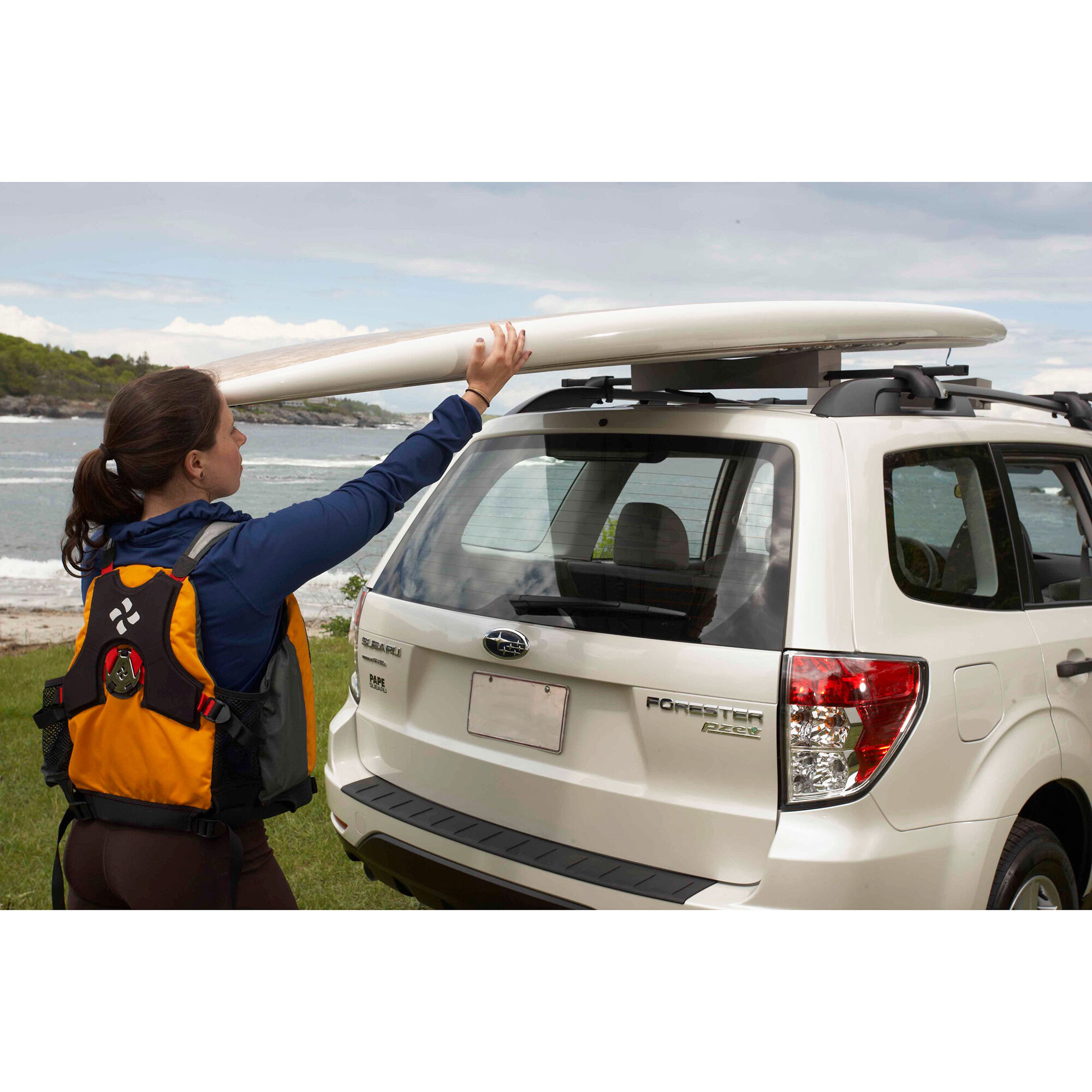 Malone Deluxe Stand-Up Paddleboard Carrier with Tie-Downs