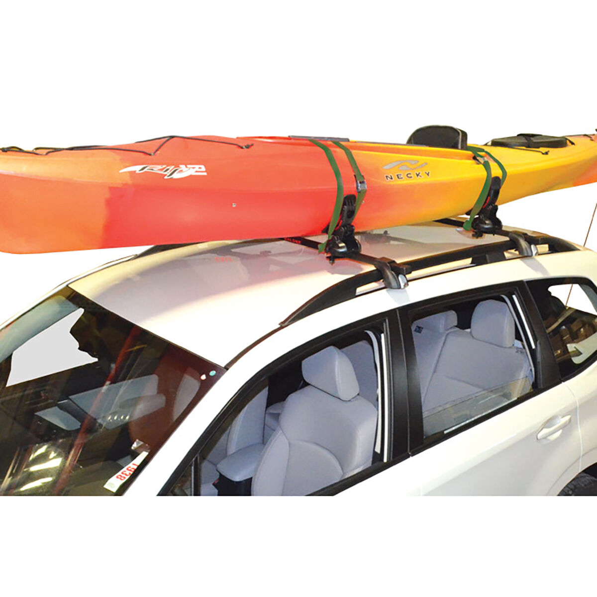 Malone SaddleUp Pro Kayak Carrier With Tie-Downs, Jawz Hardware 5 Malone SaddleUp Pro Kayak Carrier With Tie-Downs, Jawz Hardware