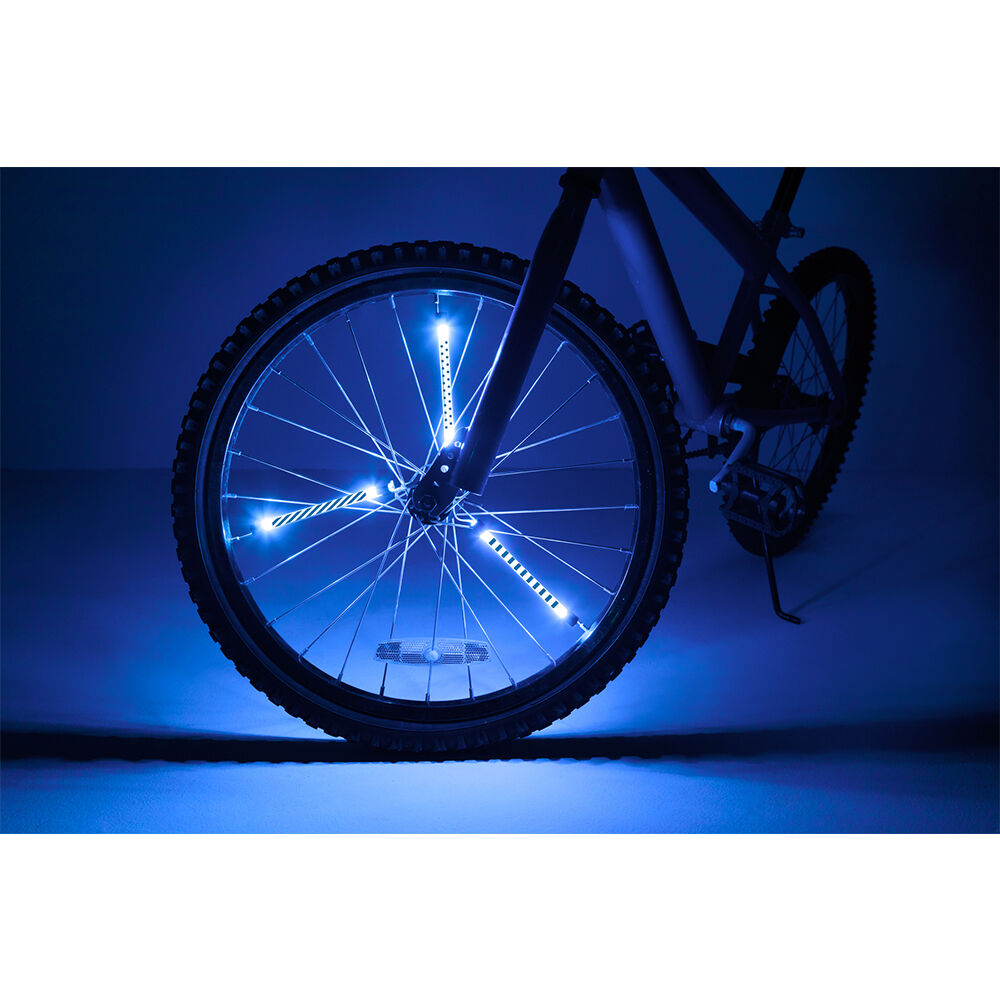 Spin Brightz Kids' Bicycle Spoke Lights, Blue