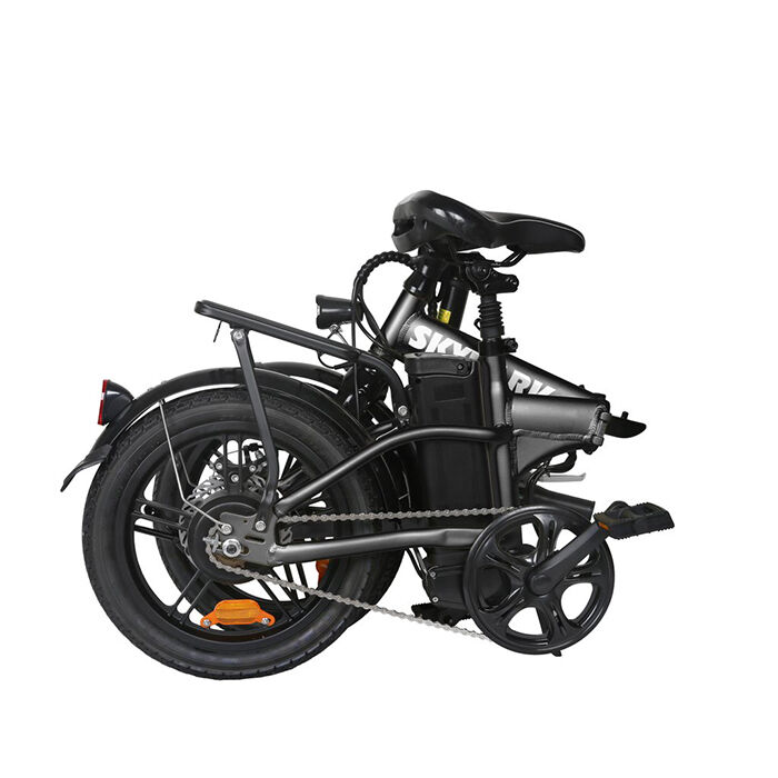 GlareWheel Foldable Electric Bike Removable Battery Easy Carry EB-X6
