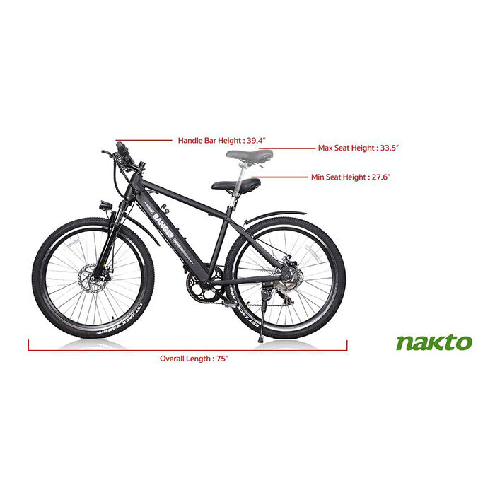 GlareWheel 26" Electric Mountain Bicycle EB-X9 5 GlareWheel 26" Electric Mountain Bicycle EB-X9