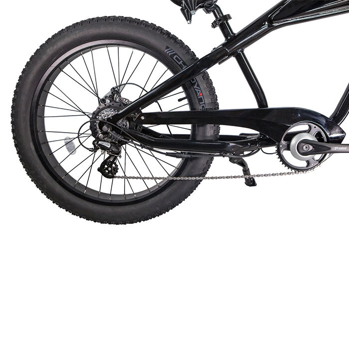 GlareWheel EB-CH Fat Tire 750W Electric Cruiser Bike 4 GlareWheel EB-CH Fat Tire 750W Electric Cruiser Bike