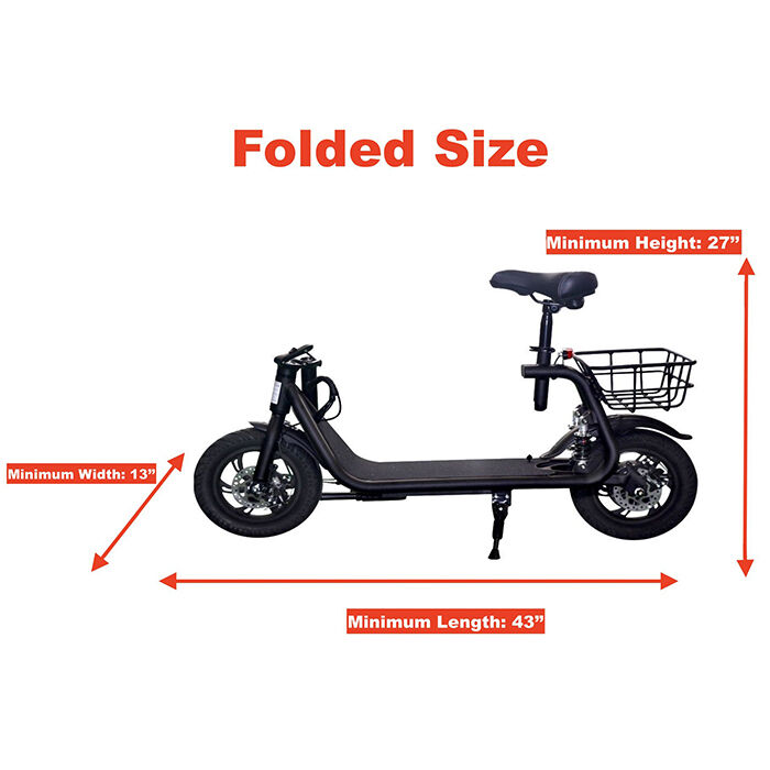 GlareWheel EB-C1PRO Electric Moped 6 GlareWheel EB-C1PRO Electric Moped