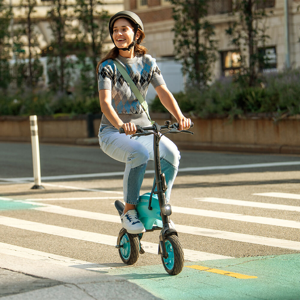 Jetson LX10 Folding Ride-On Electric Bike Blue