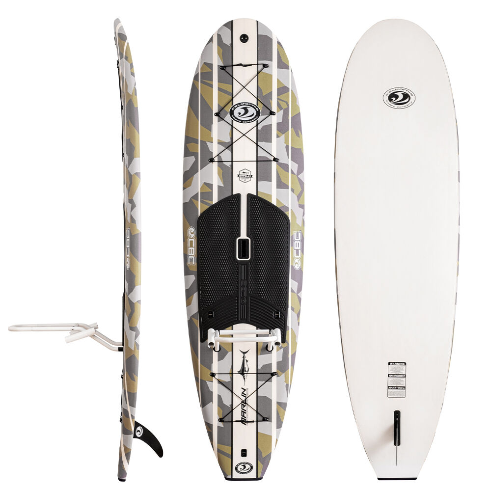 California Board Company 10' Marlin Fishing Stand-Up Paddleboard Package With Paddle And Leash 3 California Board Company 10' Marlin Fishing Stand-Up Paddleboard Package With Paddle And Leash