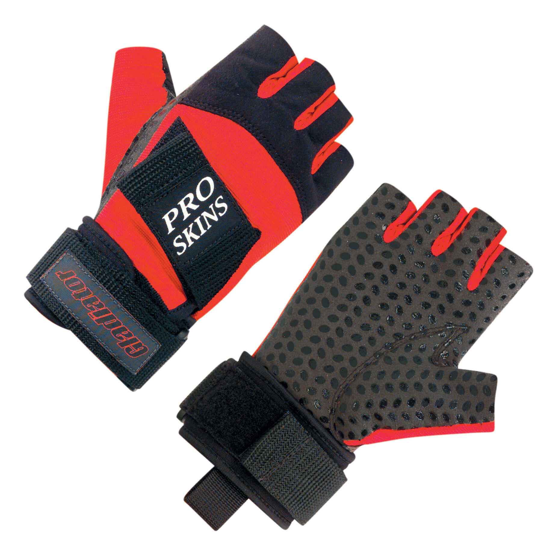 Gladiator Pro Skins Junior Waterski Glove Black/Red