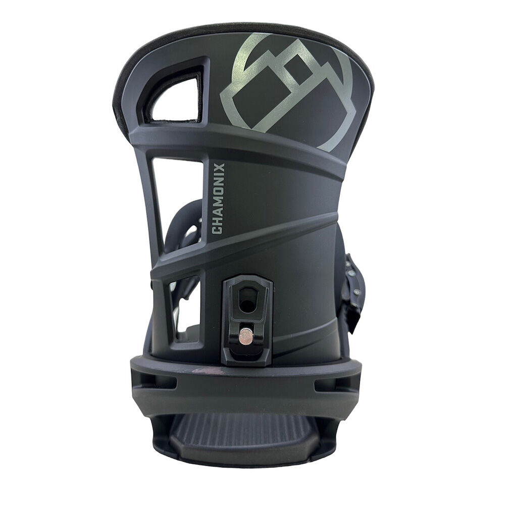 Chamonix Barrrats Snowboard Bindings Black
