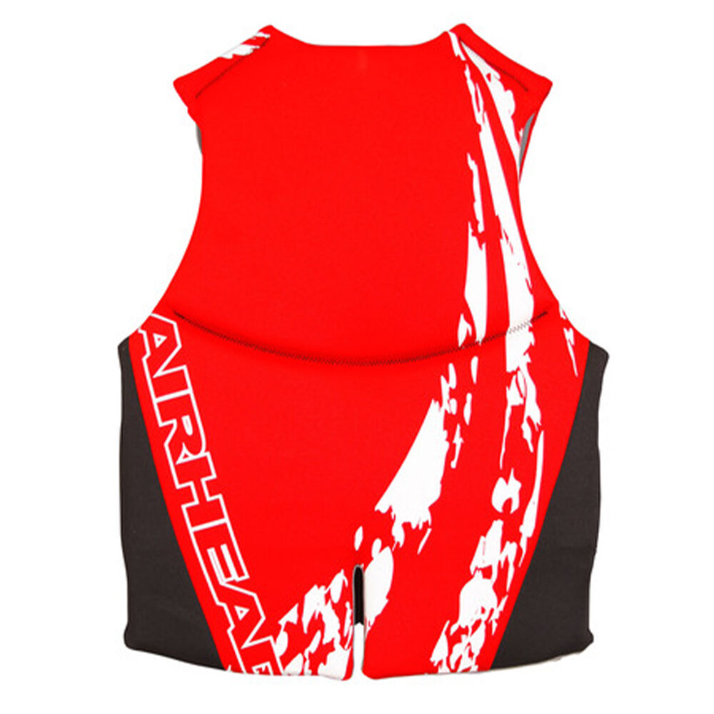 Airhead Men's Swoosh Neolite Kwik-Dry Life Vest Red