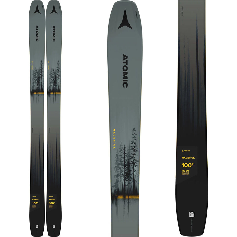 Atomic Maverick 100 Ti Snow Skis 4 Atomic Maverick 100 Ti Snow Skis