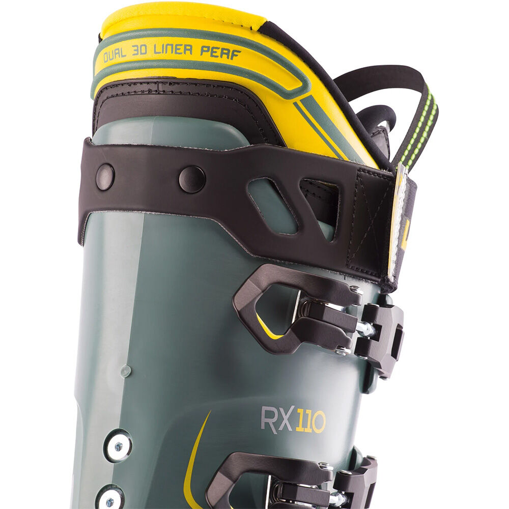 Lange RX 110 MV GW Men's Ski Boots Pewter Grey 13 Lange RX 110 MV GW Men's Ski Boots Pewter Grey