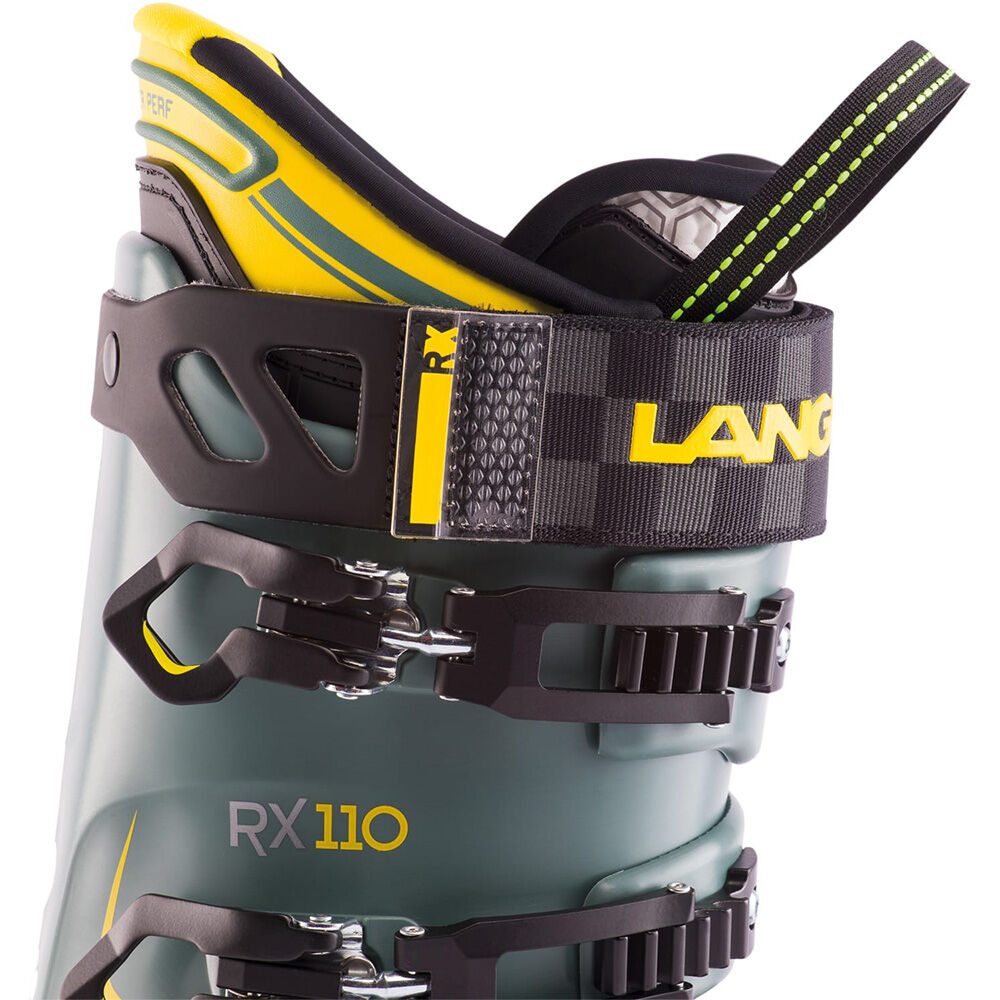 Lange RX 110 MV GW Men's Ski Boots Pewter Grey 15 Lange RX 110 MV GW Men's Ski Boots Pewter Grey