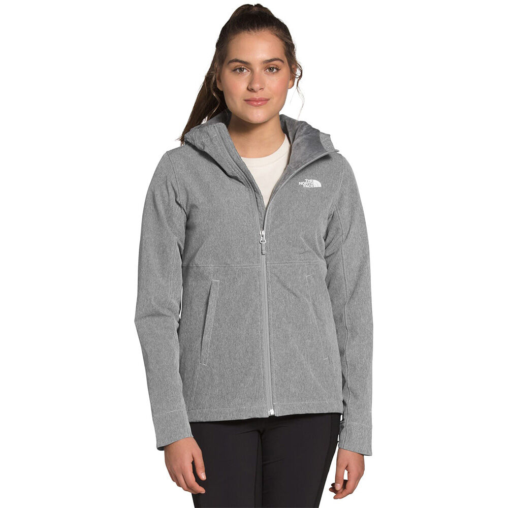 The North Face Women's Shelbe Raschel Fleece Hoodie TNF Medium Grey Heather