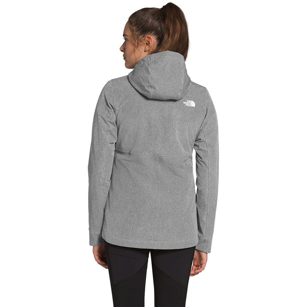 The North Face Women's Shelbe Raschel Fleece Hoodie TNF Medium Grey Heather 3 The North Face Women's Shelbe Raschel Fleece Hoodie TNF Medium Grey Heather