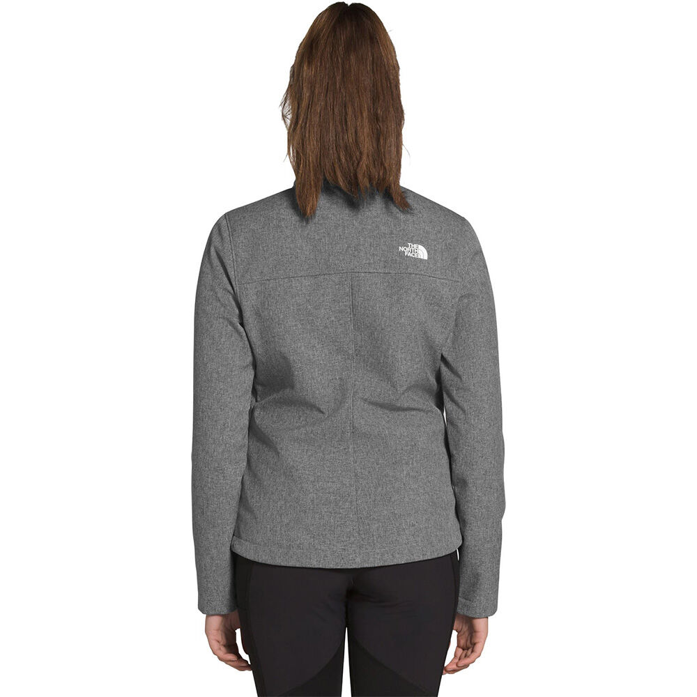 The North Face Women's Apex Bionic Jacket TNF Medium Grey Heather 3 The North Face Women's Apex Bionic Jacket TNF Medium Grey Heather