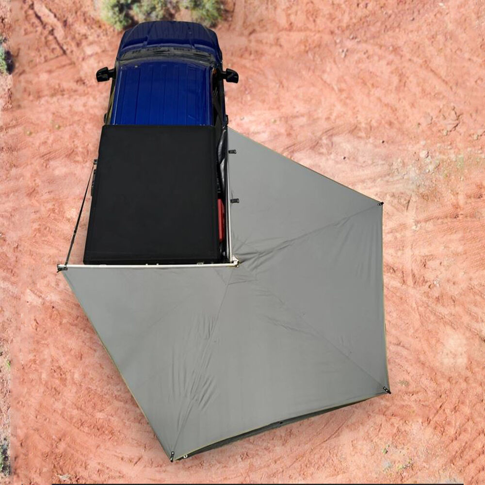 Overland Vehicle Systems Nomadic 270 LT Awning, Passenger Side, Dark Gray