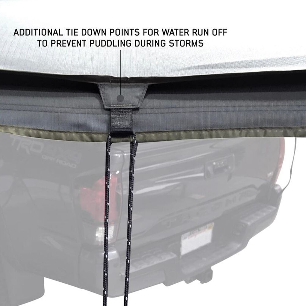 Overland Vehicle Systems Nomadic 270 LT Awning, Passenger Side, Dark Gray 3 Overland Vehicle Systems Nomadic 270 LT Awning, Passenger Side, Dark Gray