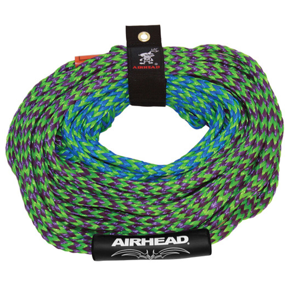 Airhead 2-Section 4-Person Tube Rope Green/Blue