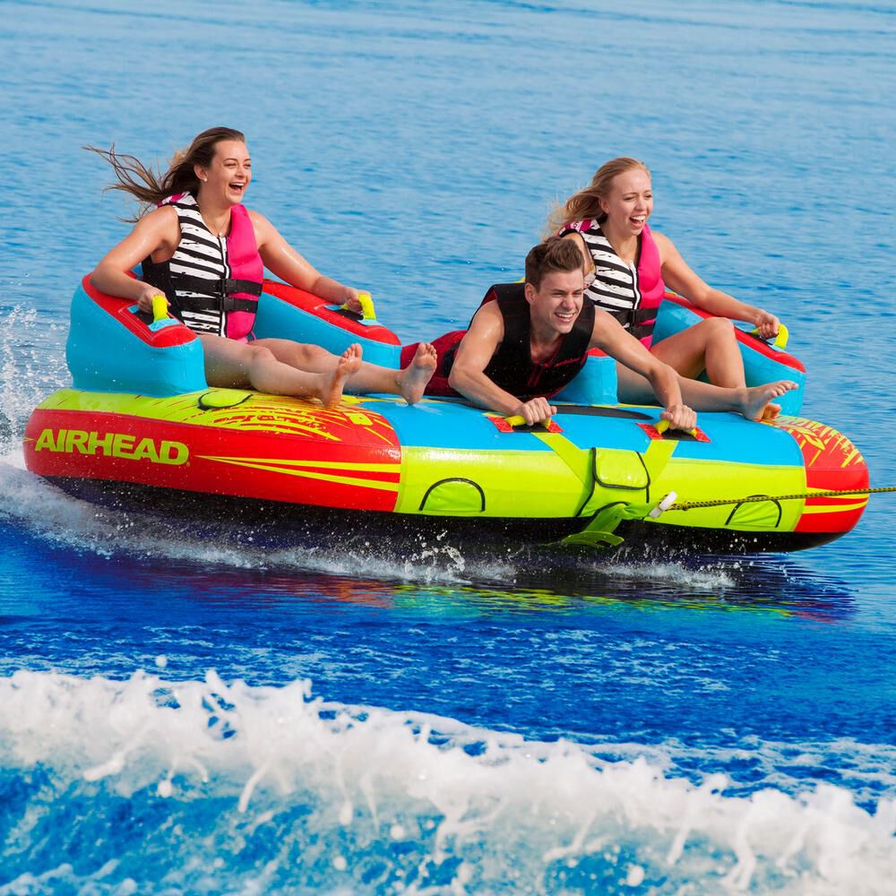 Airhead Challenger 3-Person Towable Tube 3 Airhead Challenger 3-Person Towable Tube