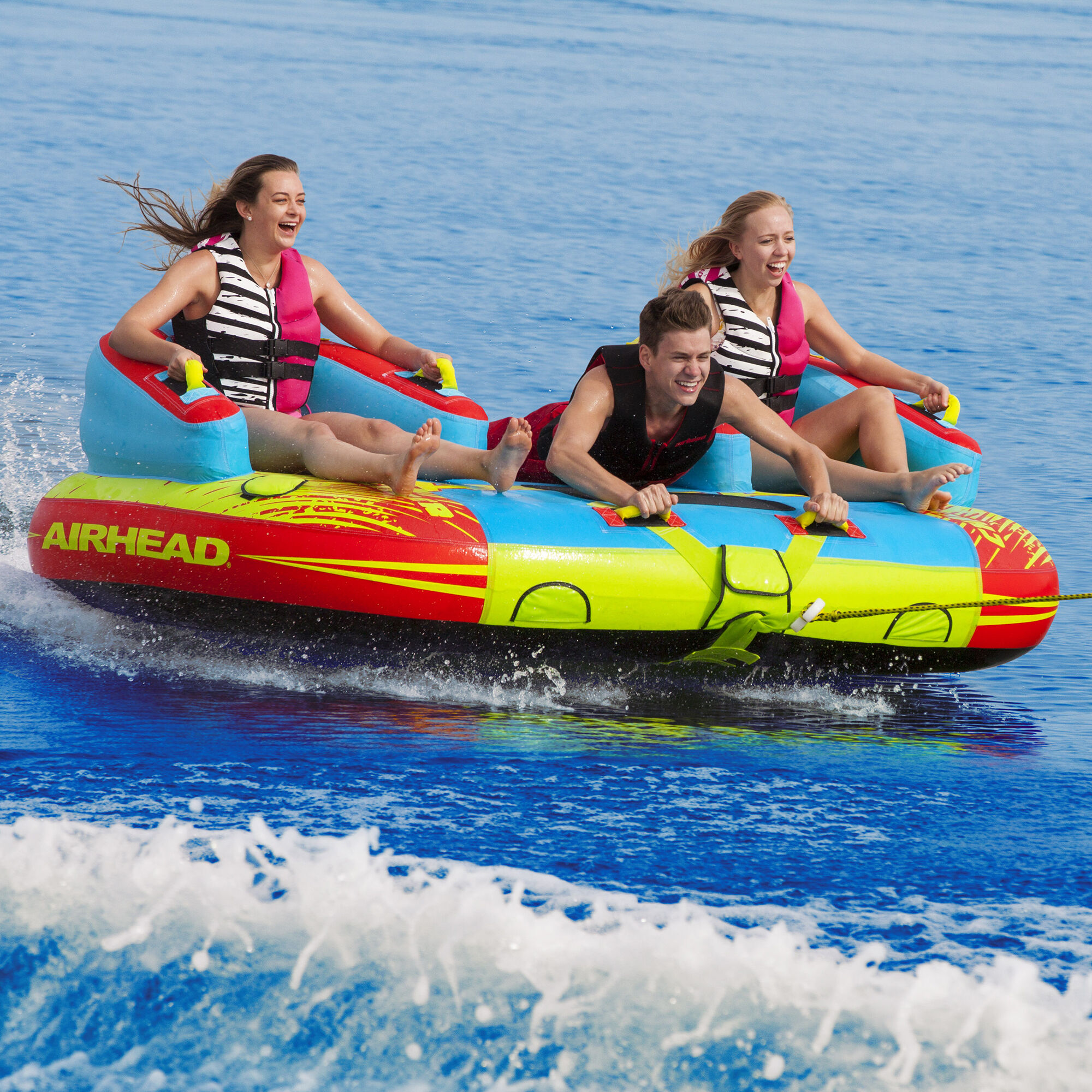 Airhead Challenger 3-Person Towable Tube 4 Airhead Challenger 3-Person Towable Tube