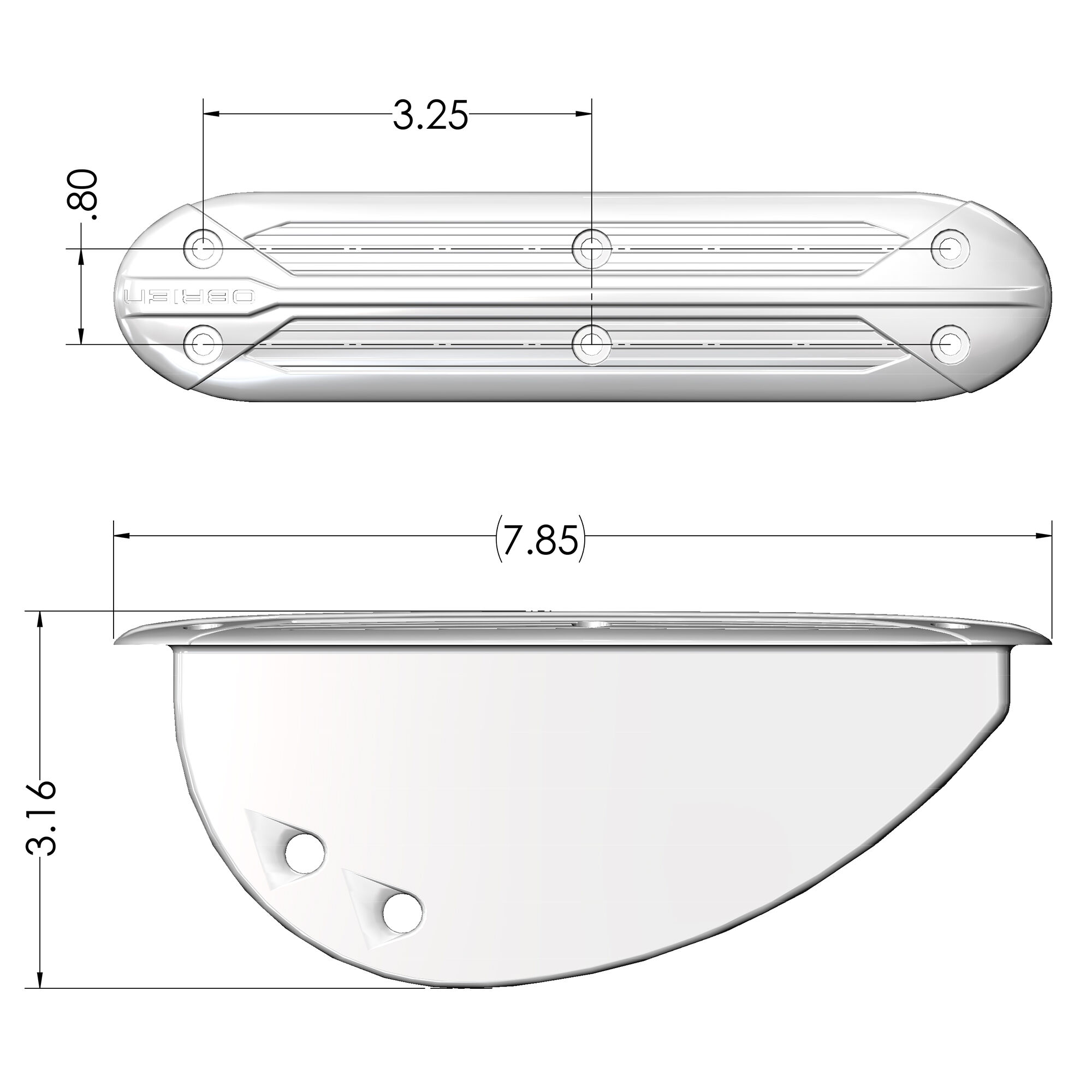 O'Brien Plastic Replacement Fin