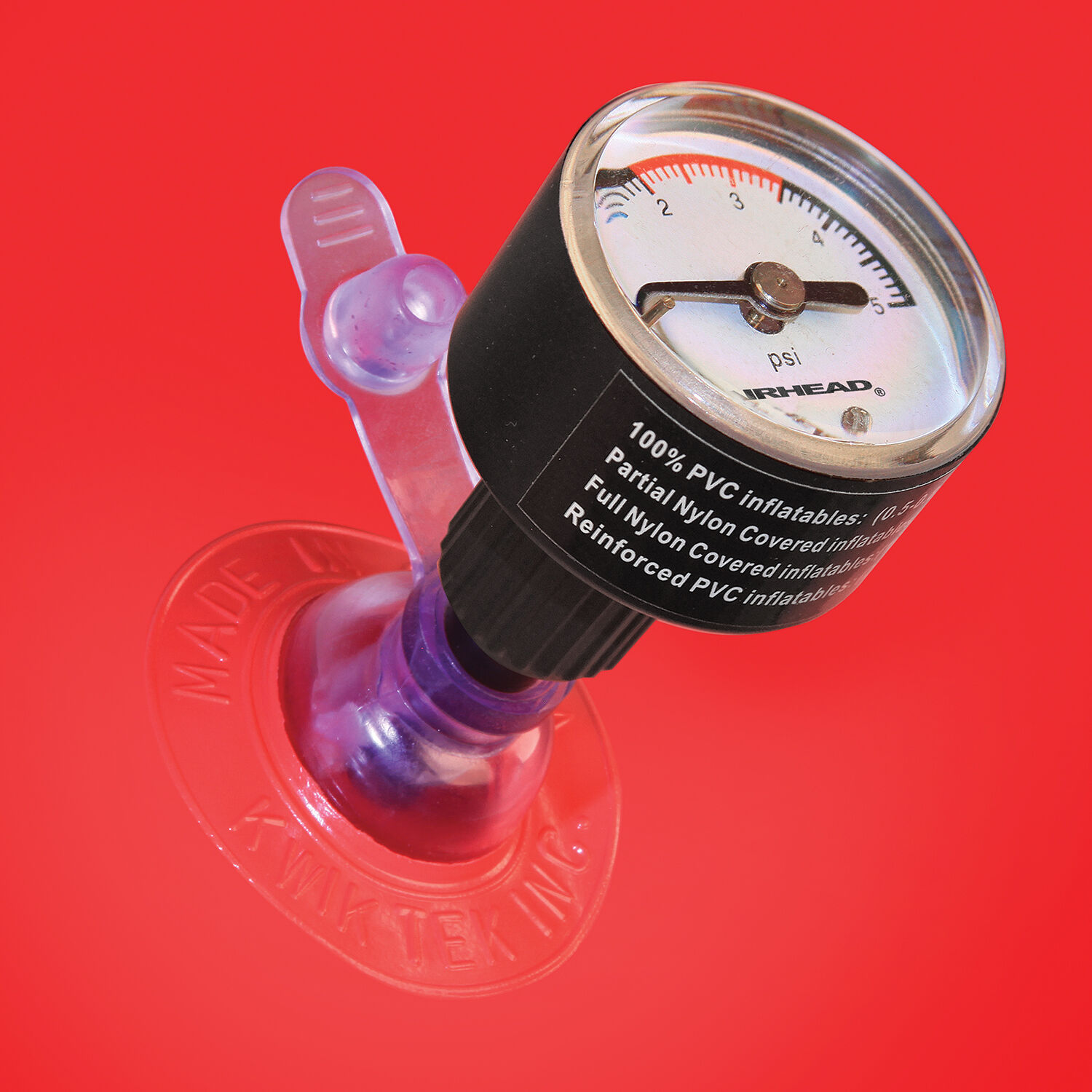 Airhead Towable Tube Air Pressure Gauge 3 Airhead Towable Tube Air Pressure Gauge