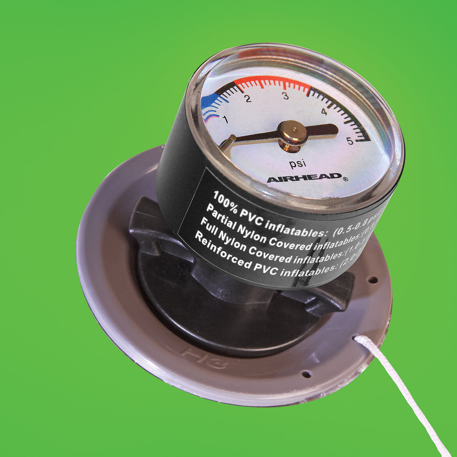 Airhead Towable Tube Air Pressure Gauge 5 Airhead Towable Tube Air Pressure Gauge